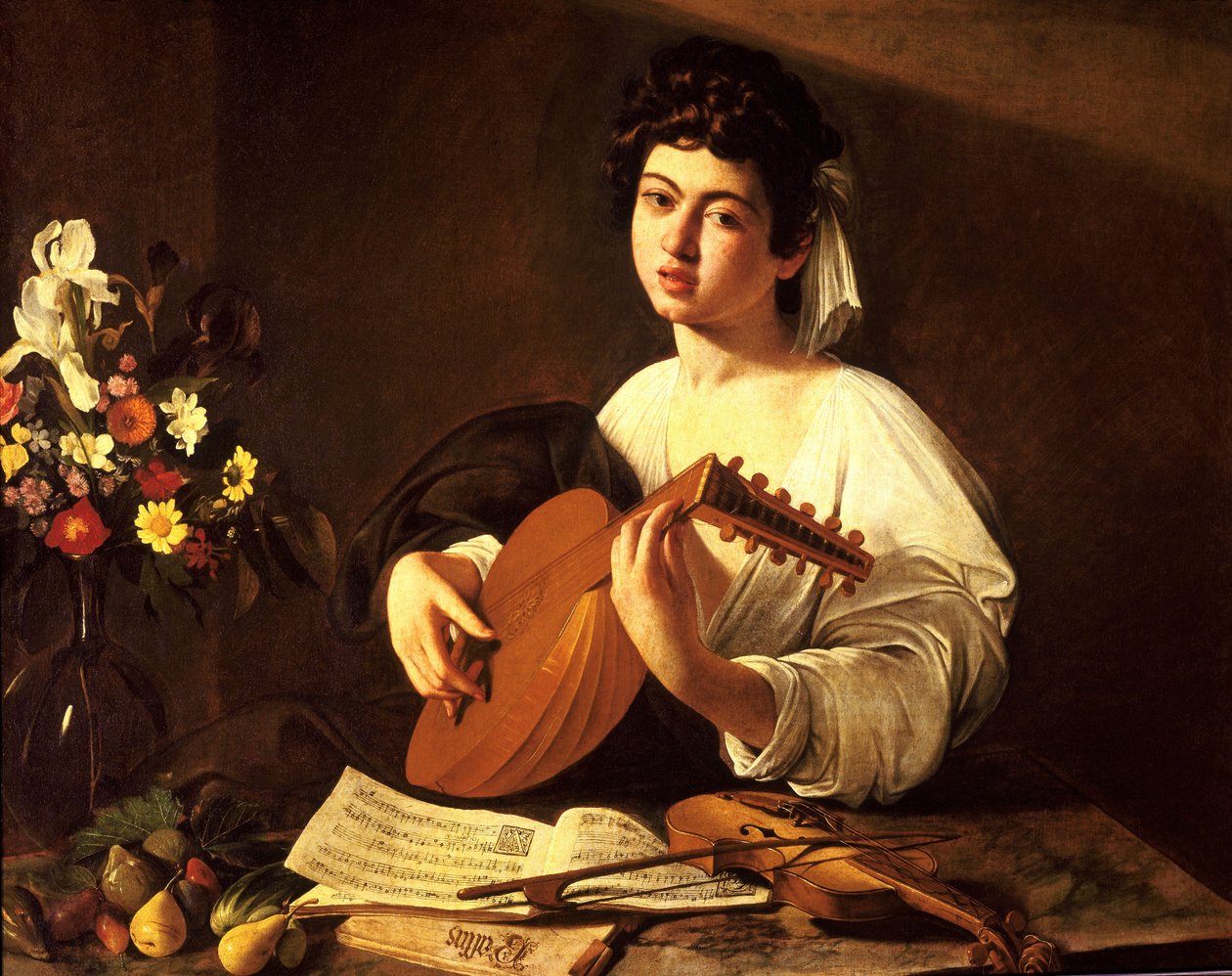 The Lute Player od Michelangelo Merisi Caravaggio
