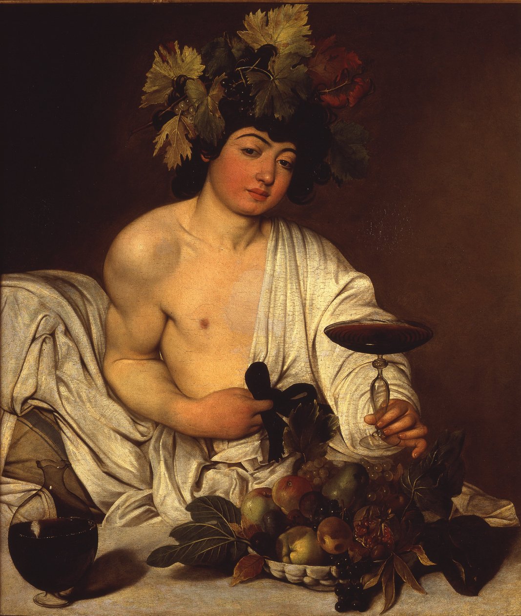 Italsky: Bacco adolescente Dospívající Bakchus od Caravaggio