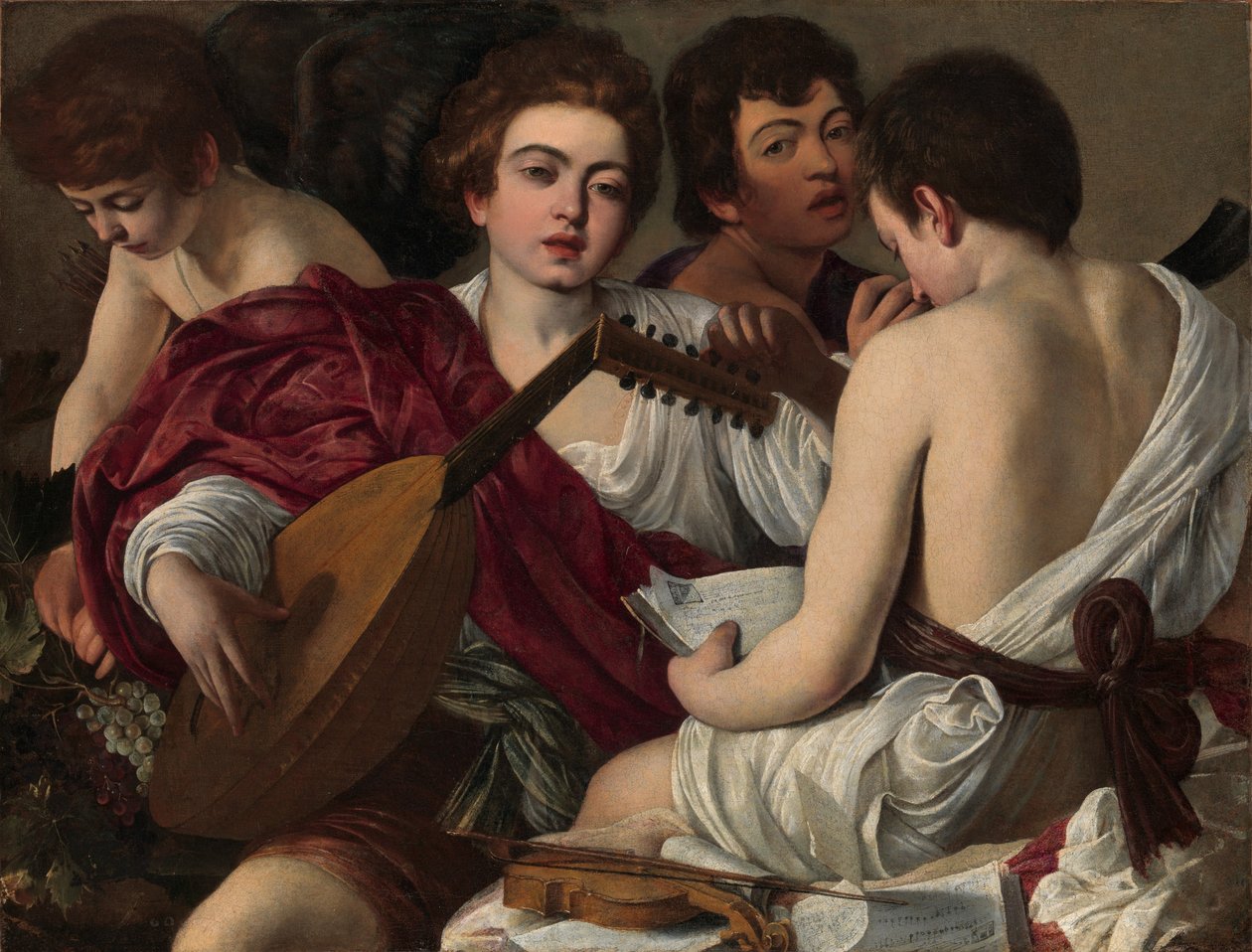 Hudebníci od Caravaggio
