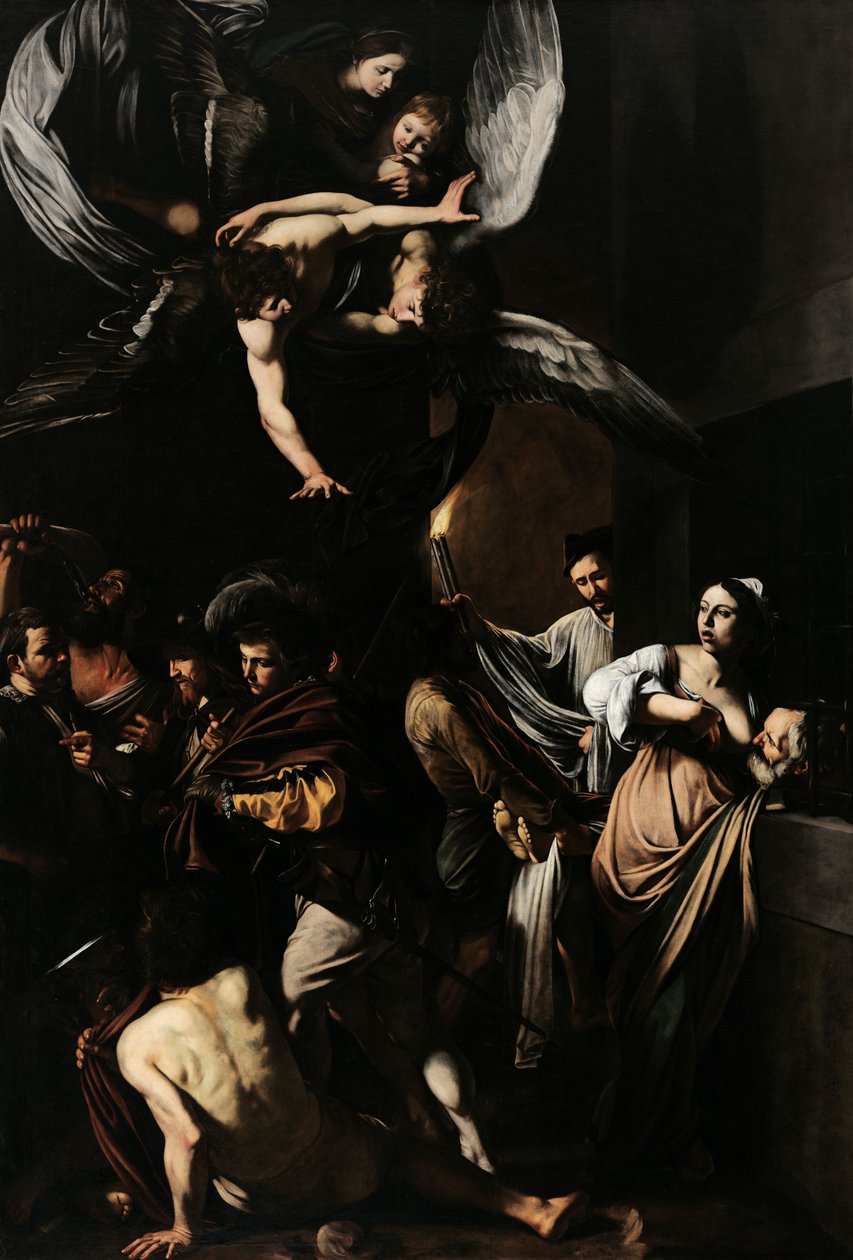 Sedm skutků milosrdenství od Caravaggio
