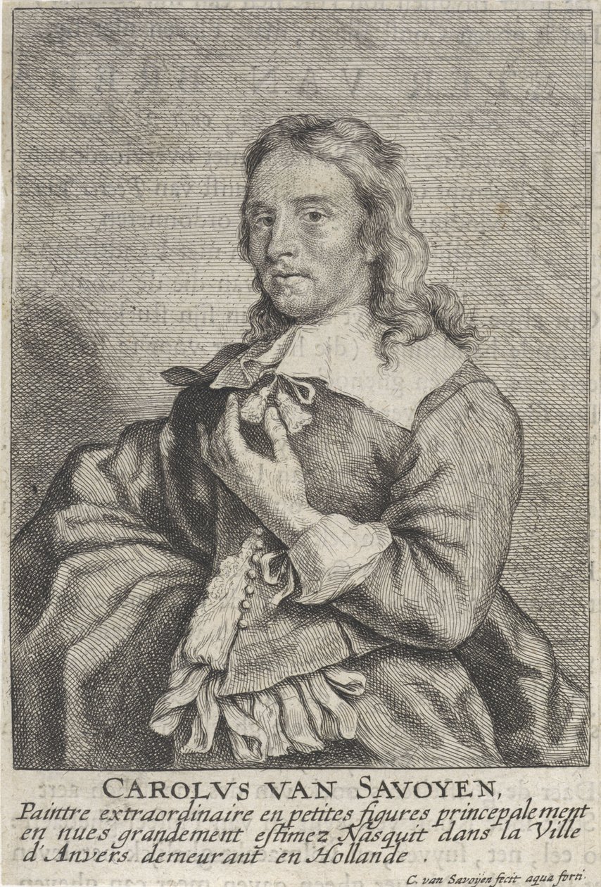 Autoportrét od Carel van Savoyen