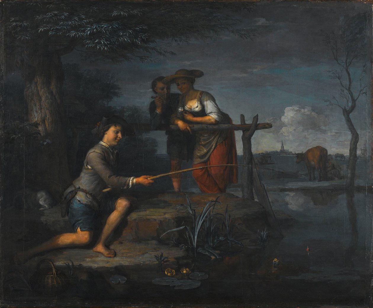 Rybář od Carel de Moor (II)
