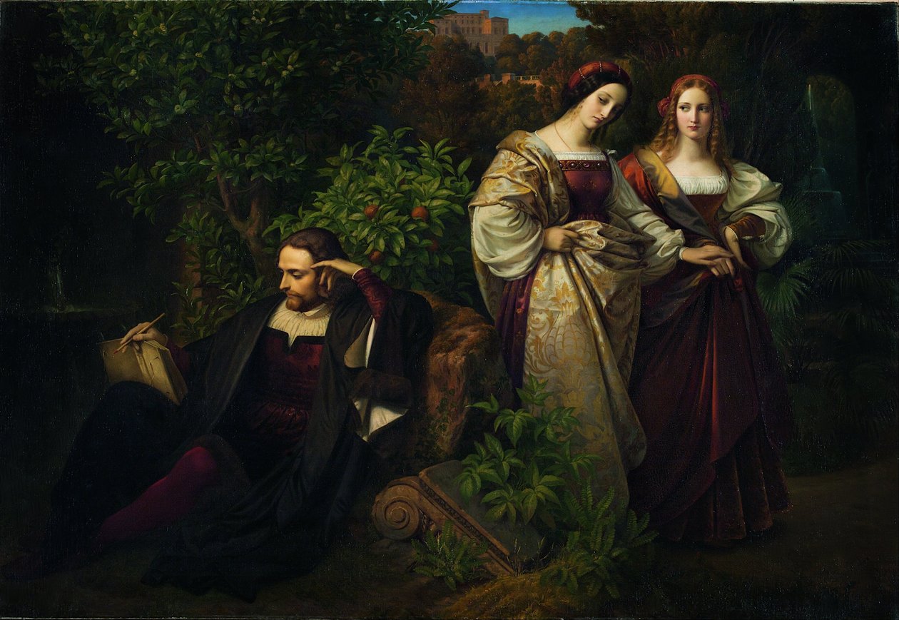 Torquato Tasso a dva Leonores od Carl Ferdinand Sohn