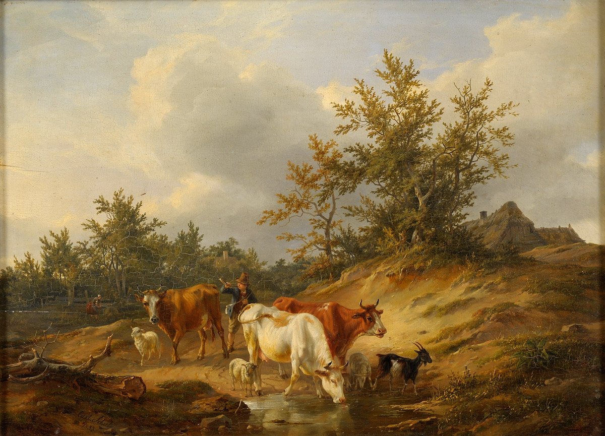 Vyjeďte ze stáda od Carl Friedrich Schulz