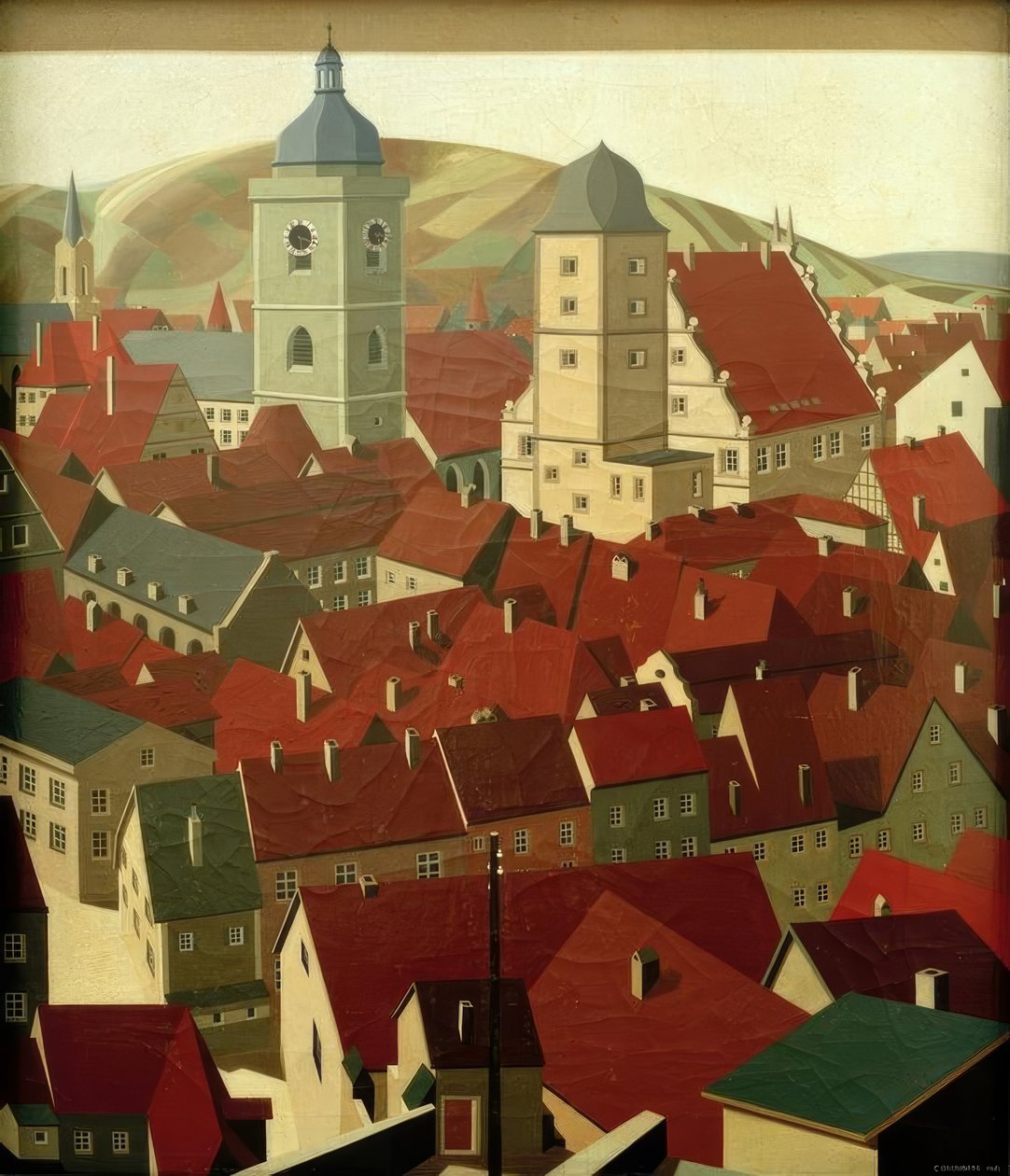 Marktbreit od Carl Grossberg
