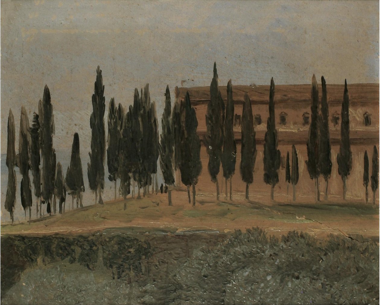 Klášter Monte Oliveto poblíž Florencie od Carl Gustav Carus