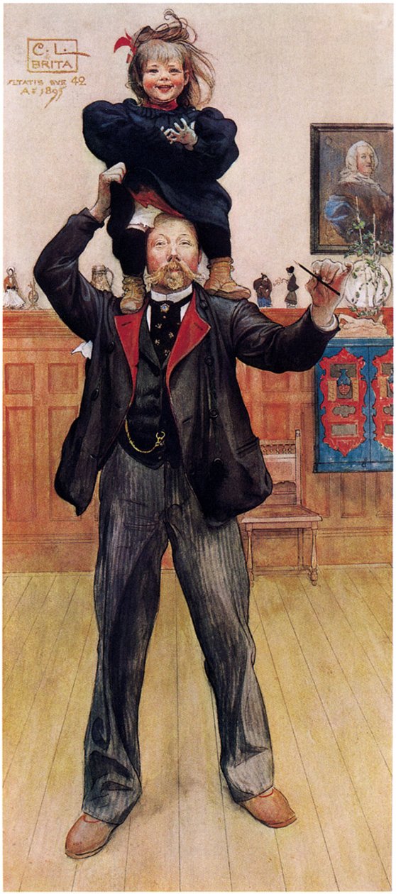 Brita a já od Carl Larsson