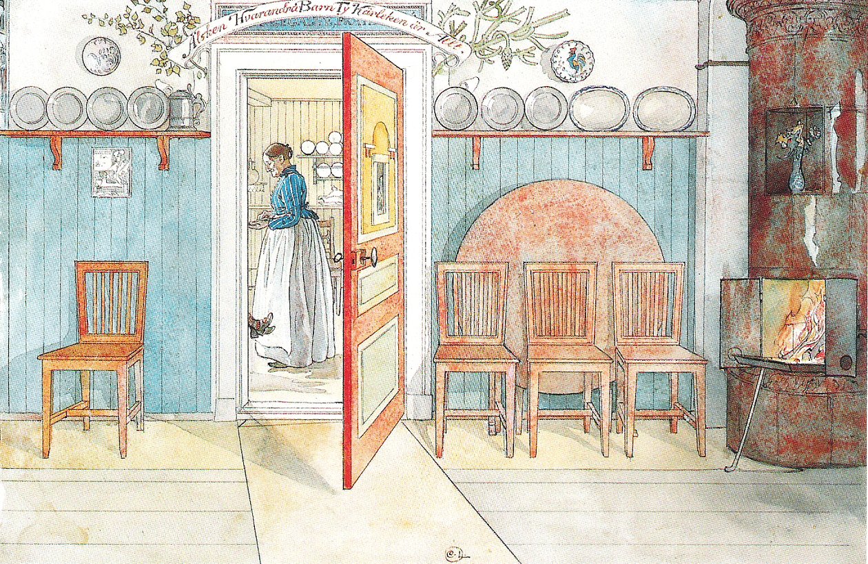 Stará Anna od Carl Larsson