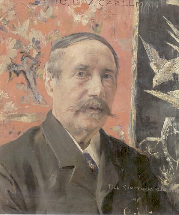 Portrét CGW Carlemana od Carl Larsson