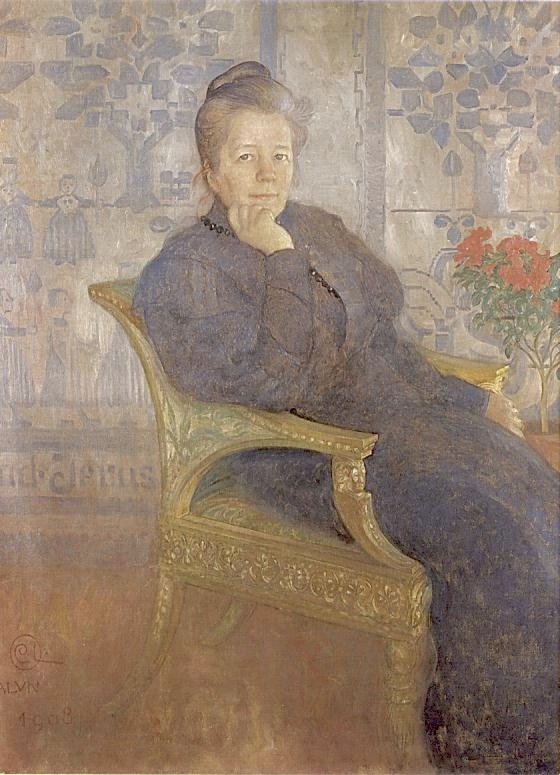 Selma Lagerlöf od Carl Larsson