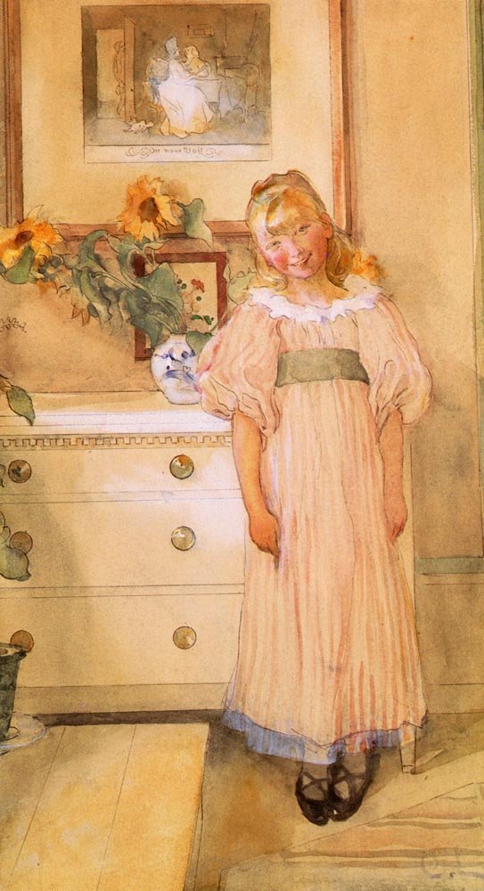 Slunečnice od Carl Larsson