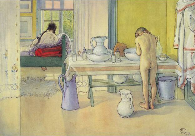 Letní ráno od Carl Larsson