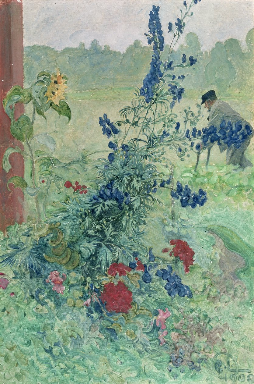 Dědeček od Carl Larsson