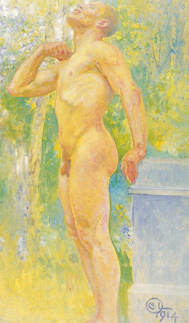 skica od Carl Larsson