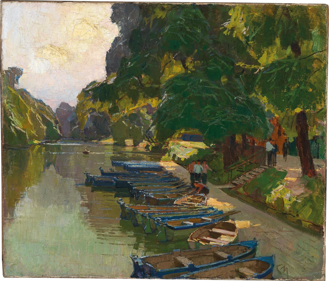 Od vídeňského Pratera I. od Carl Moll