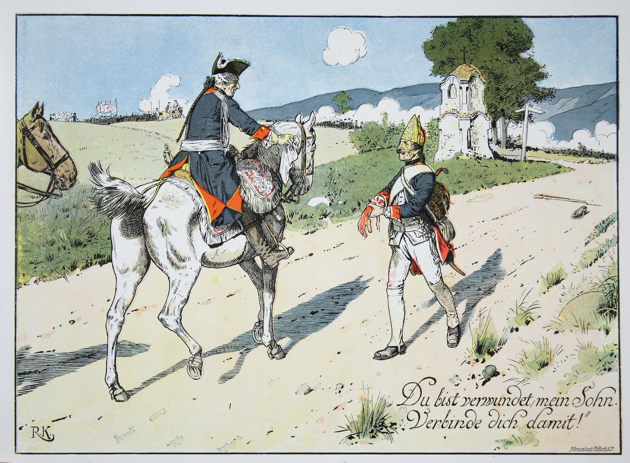 V Burkersdorfu, 21. července 1762 od Carl Röchling