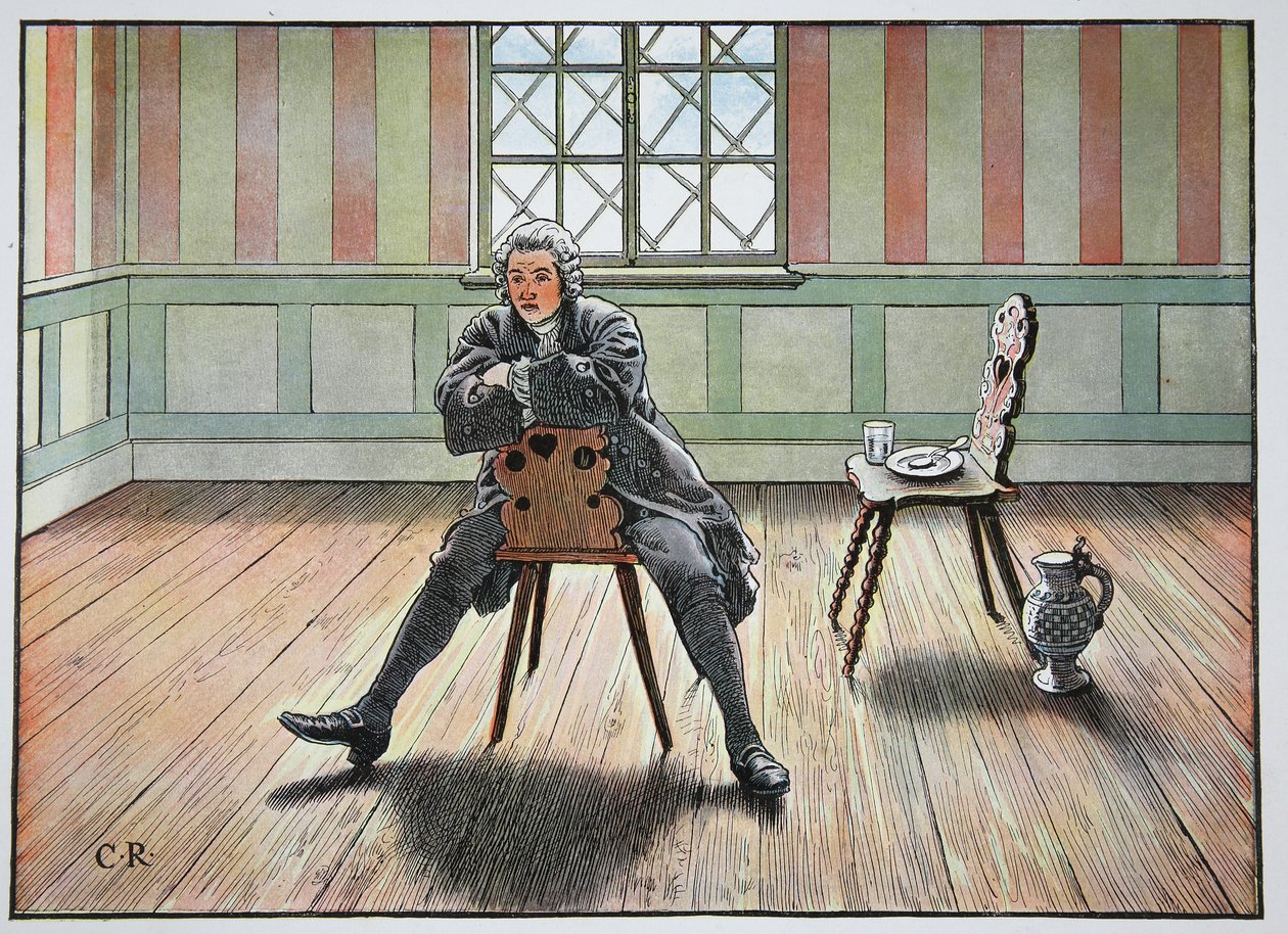 V zajetí Kustrin an der Oder, podzim 1750 od Carl Röchling