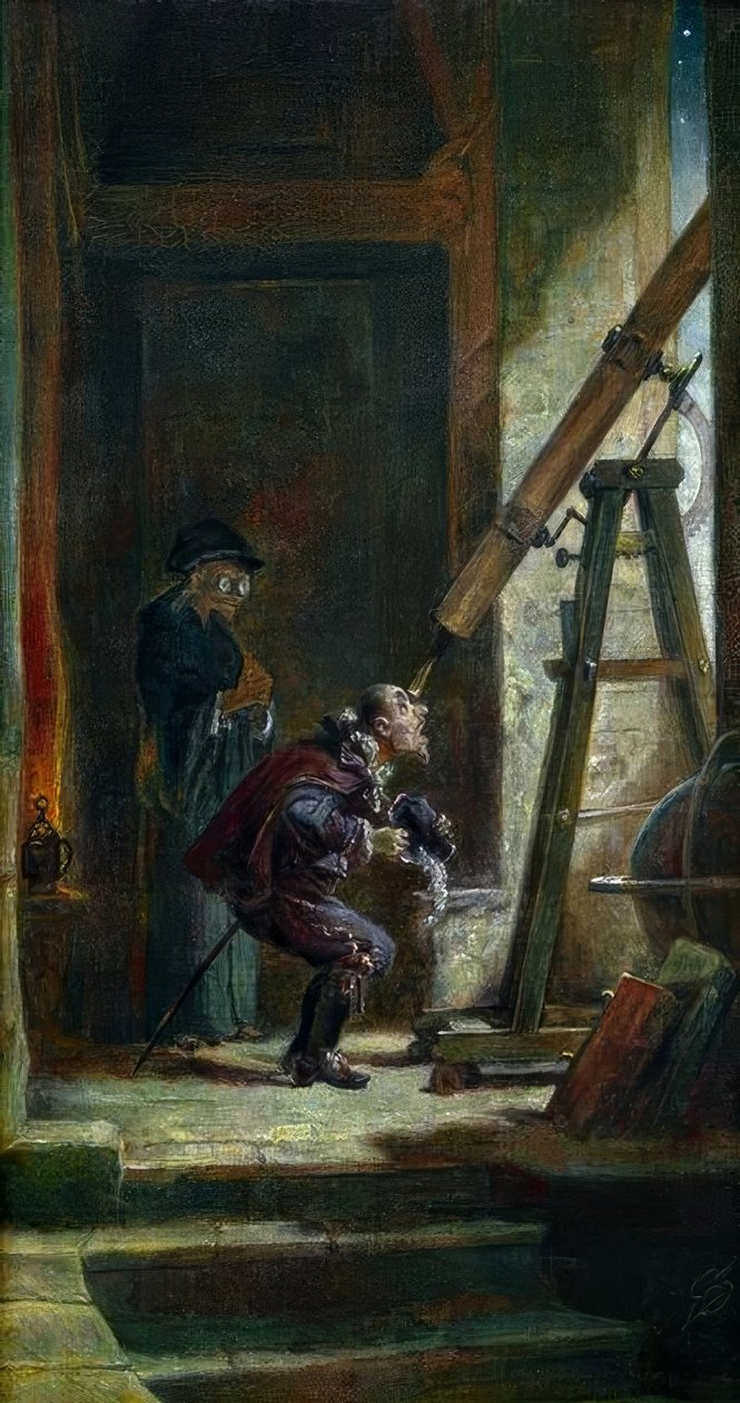 Astrolog od Carl Spitzweg