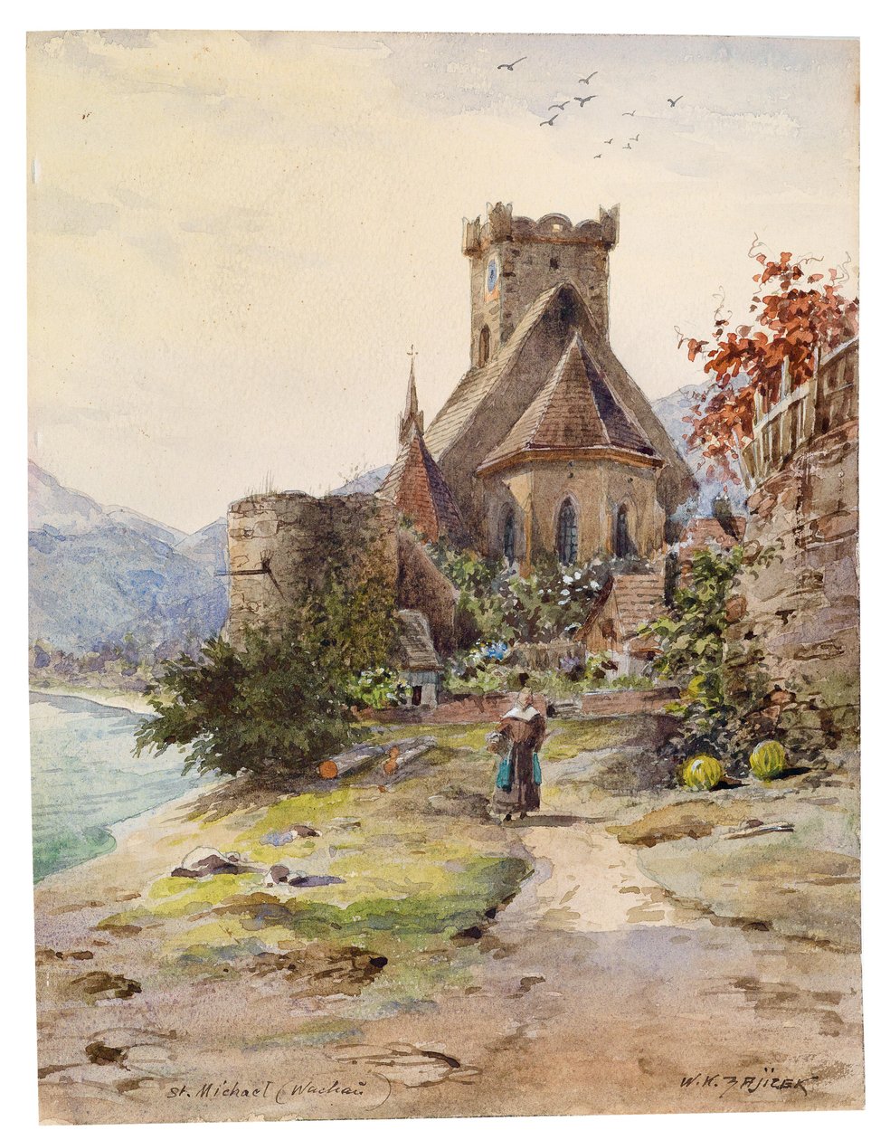 St. Michael Wachau od Carl Wenzel Zajicek