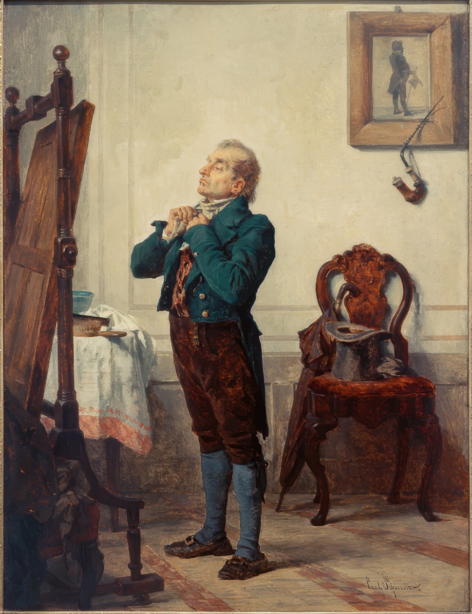 Pán před zrcadlem od Carl Bernhard Schlösser