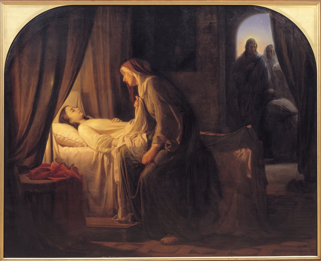 Jairiusova dcera od Carl Bloch
