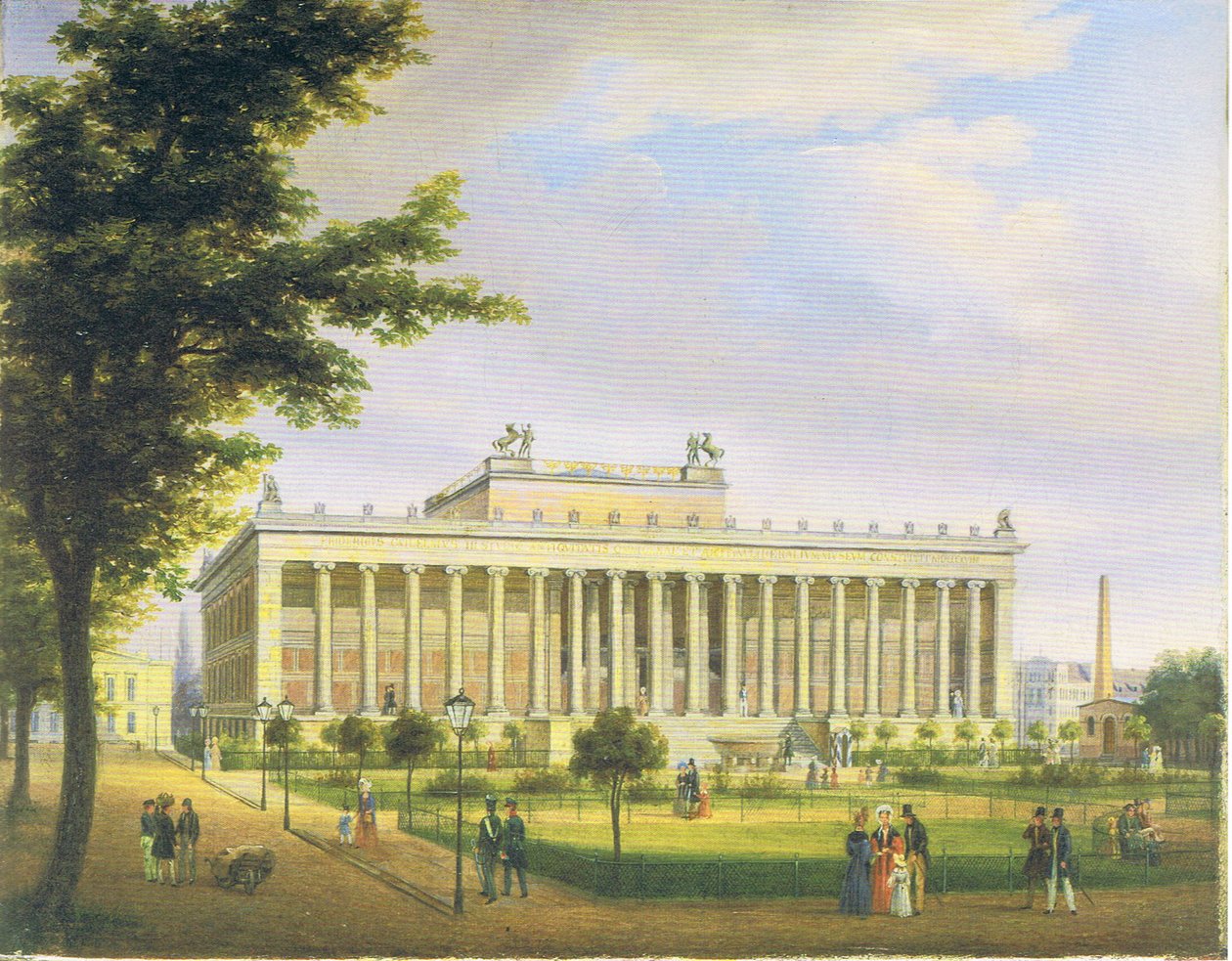 Staré muzeum v Berlíně od Carl Daniel Freydanck