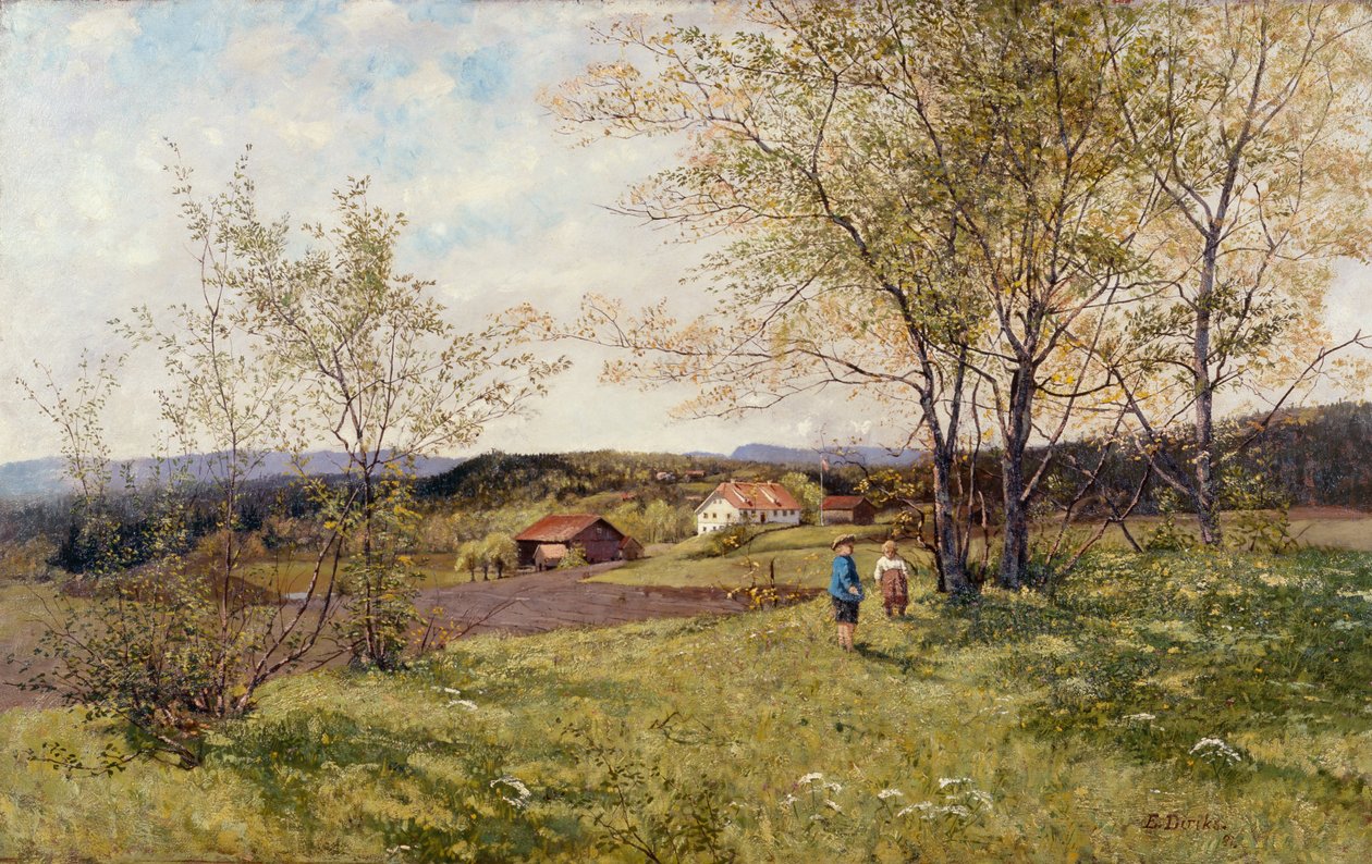 Od Vestre Aker od Carl Edvard Diriks