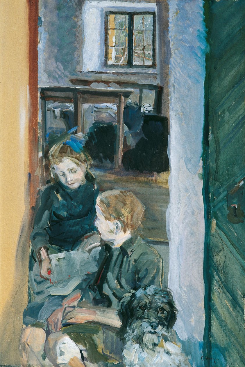 Dětská studie od Carl Fahringer