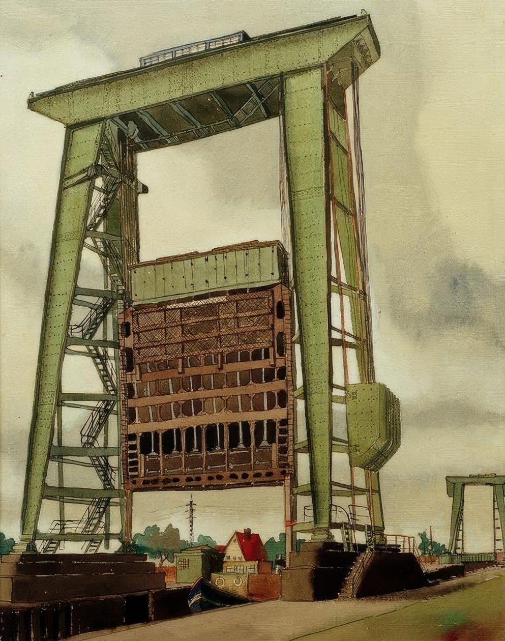 Zámek, Friedrichsfeld od Carl Grossberg