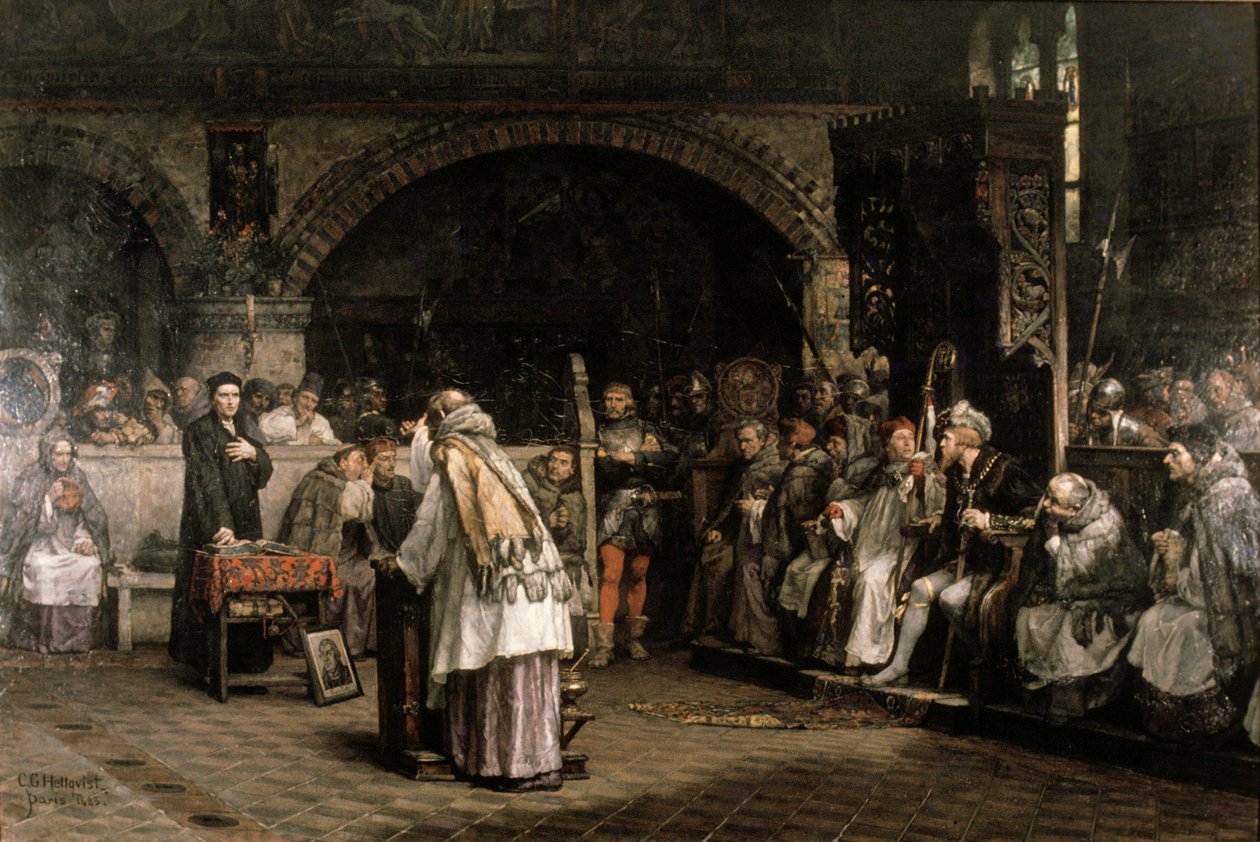 Vasteras reces, 1527, 1883. od Carl Gustaf Hellqvist