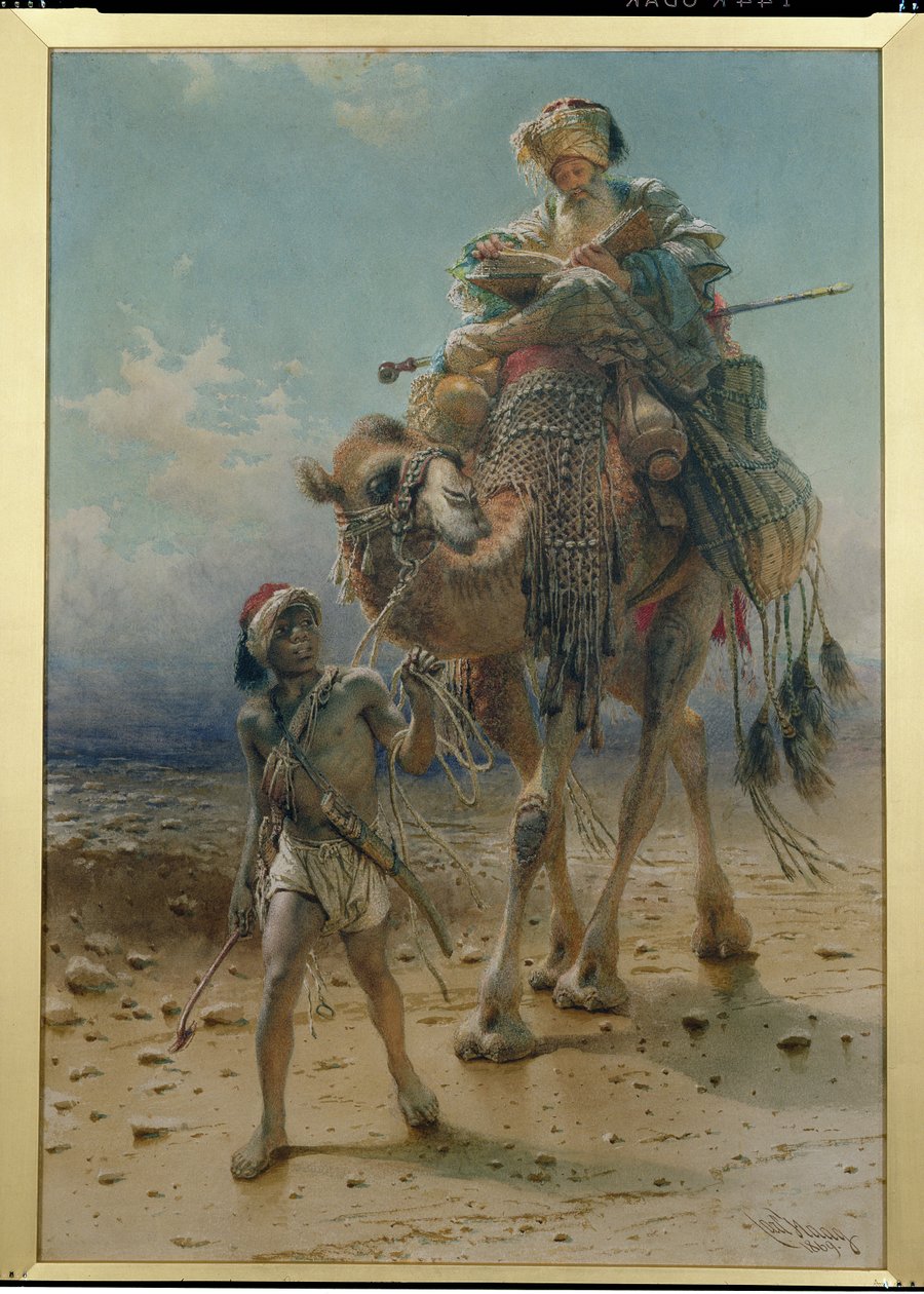 Přechod přes poušť, 1869 od Carl Haag