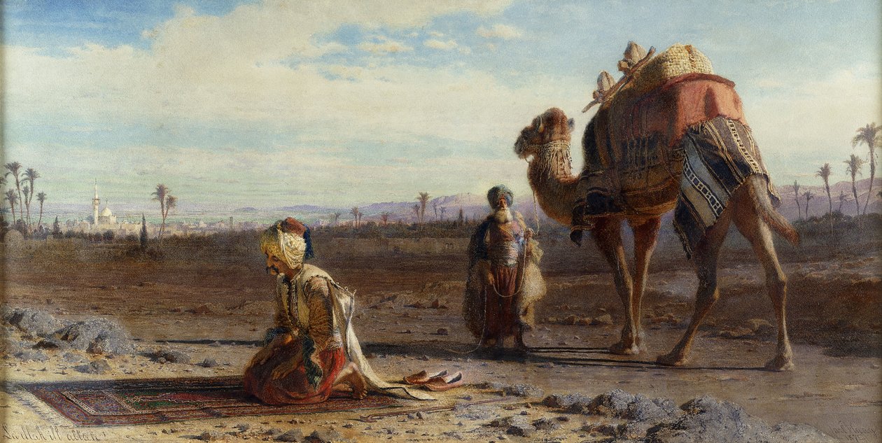 Není Boha kromě Boha, 1875 od Carl Haag