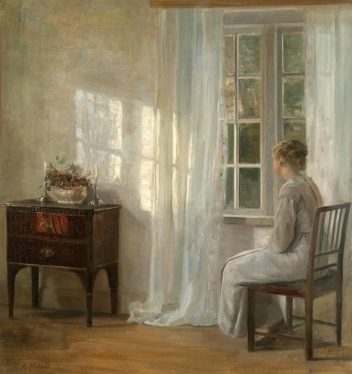 Čekání u okna od Carl Holsoe