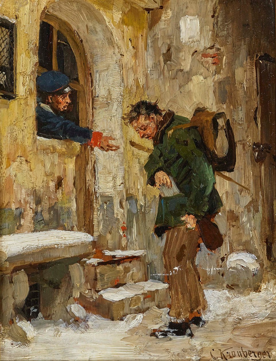 Kontrola občanského průkazu. od Carl Kronberger