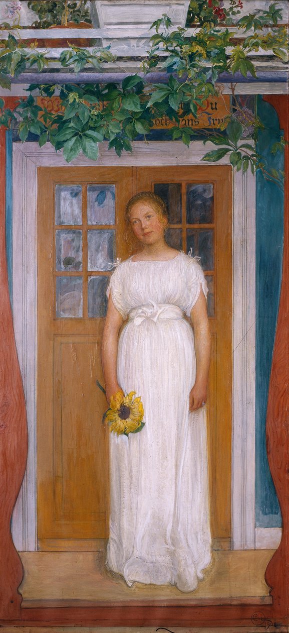 Věk sedmnáct od Carl Larsson