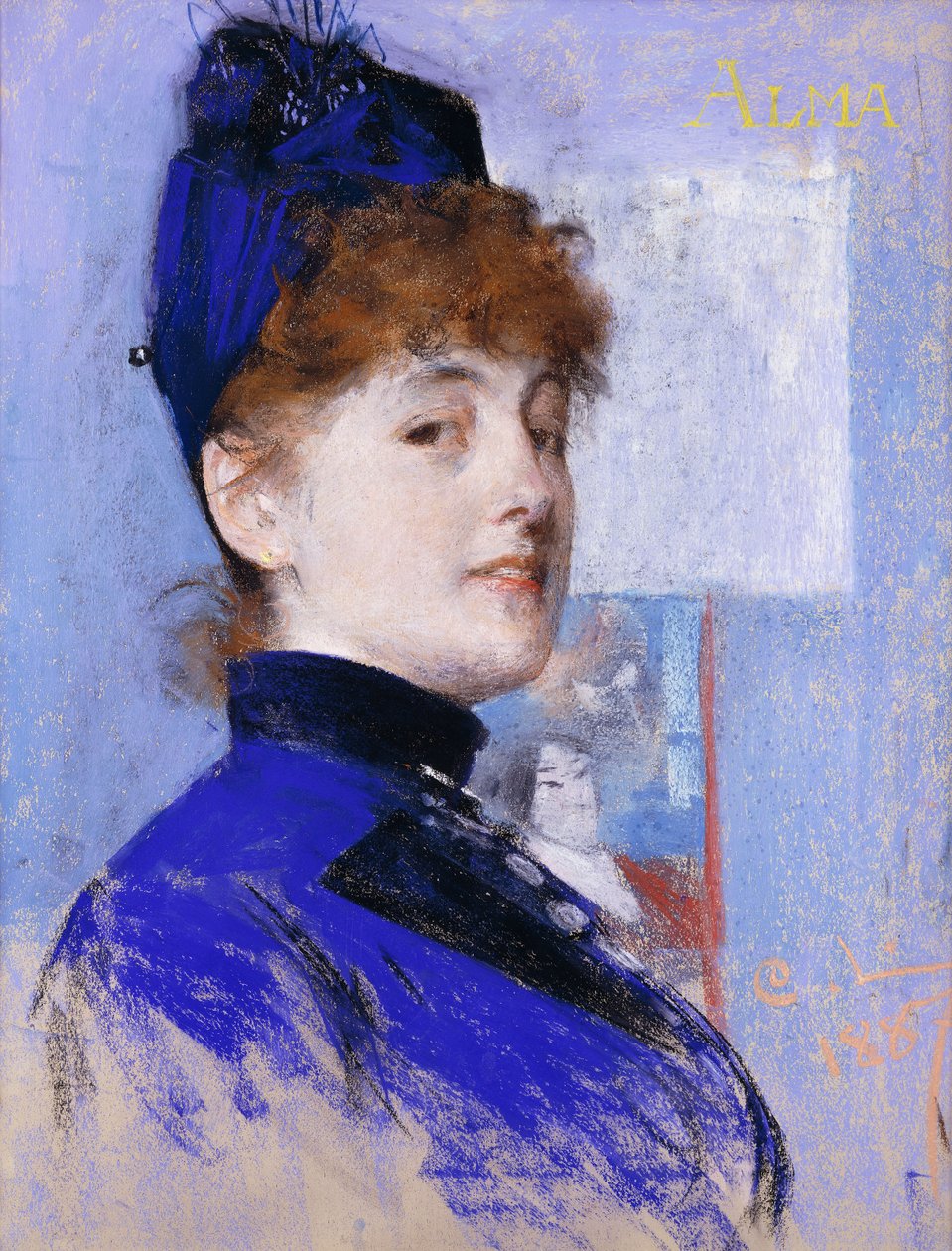 Alma, 1887 od Carl Larsson