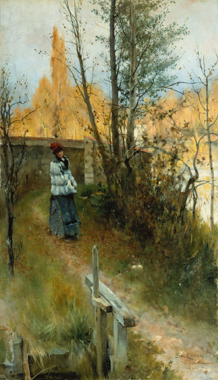Podzim od Carl Larsson