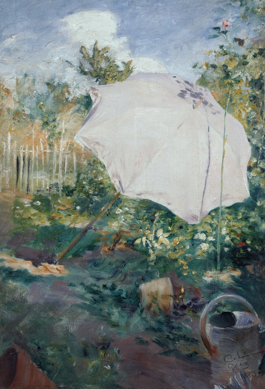 Zahrada a Gretz od Carl Larsson
