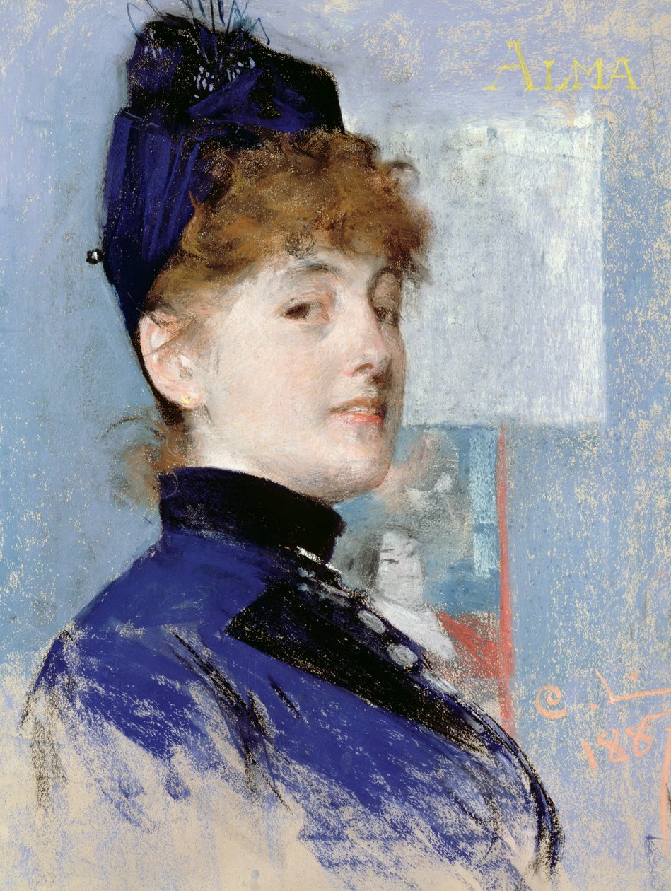 Portrét Almy od Carl Larsson