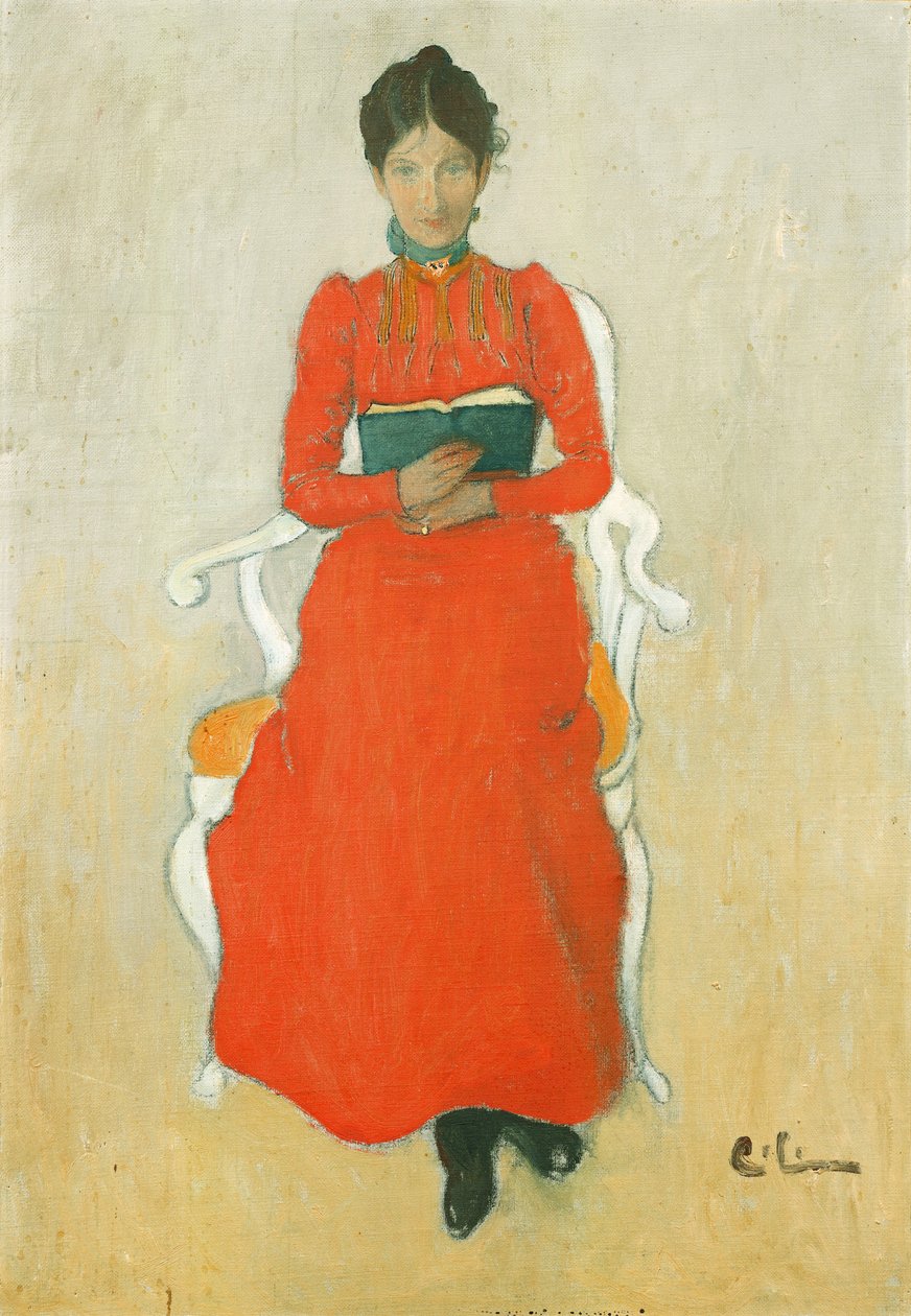 Portrét Dory Lammové, kolem roku 1900 od Carl Larsson