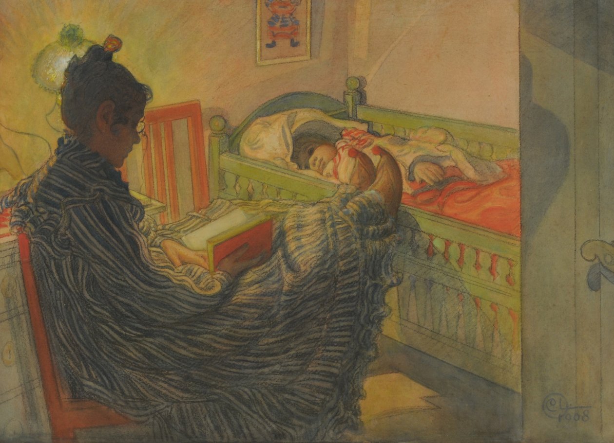 Takzvaný nemocný od Carl Larsson