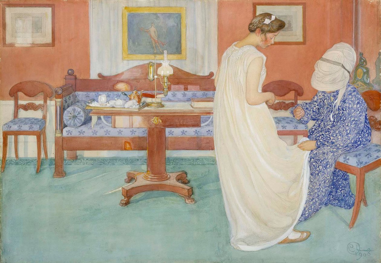 Družička, 1908. od Carl Larsson