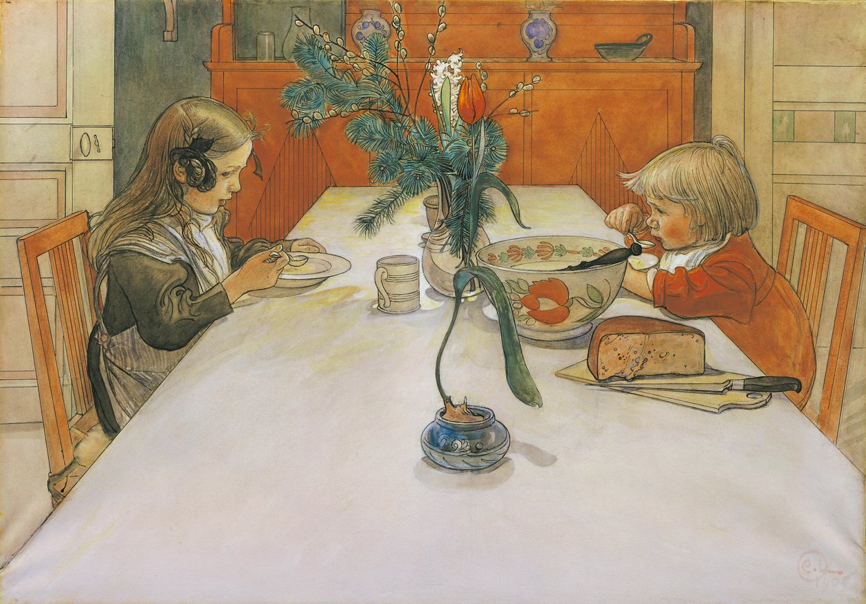 Večerní jídlo, 1905 od Carl Larsson