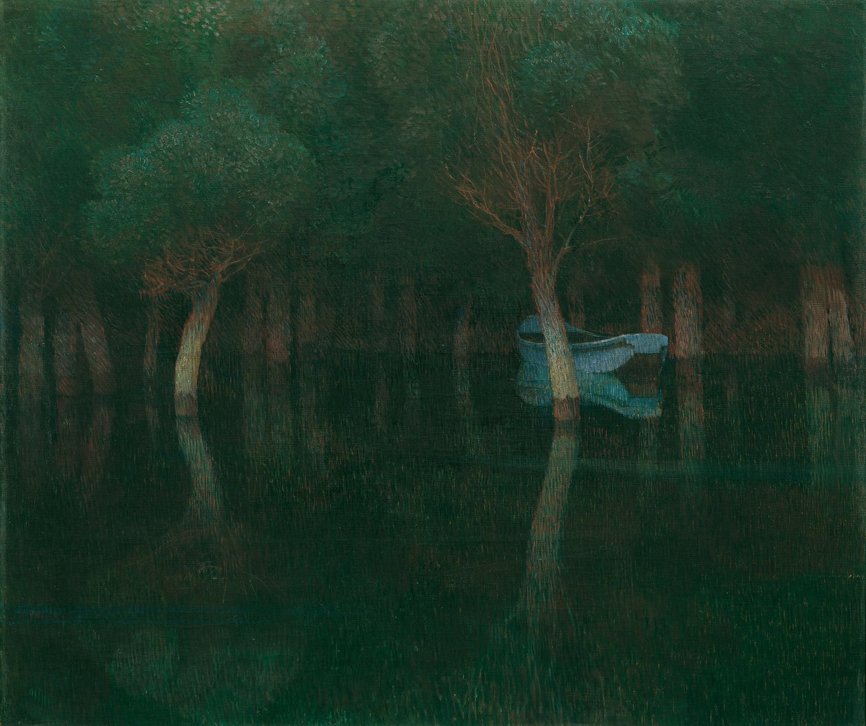 Soumrak, 1900. od Carl Moll
