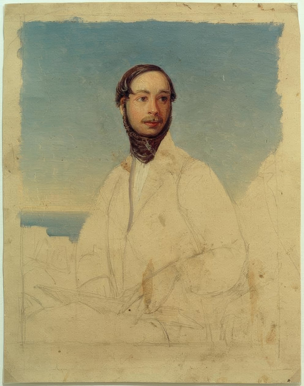 Carl Morgenstern / Autoportrét 1835 od Carl Morgenstern