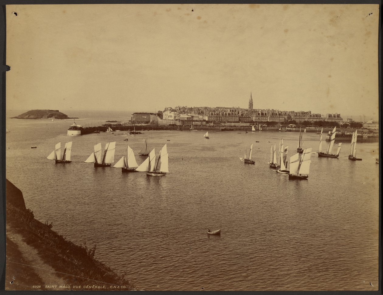 Saint Malo. Vue Generale. od Carl Norman