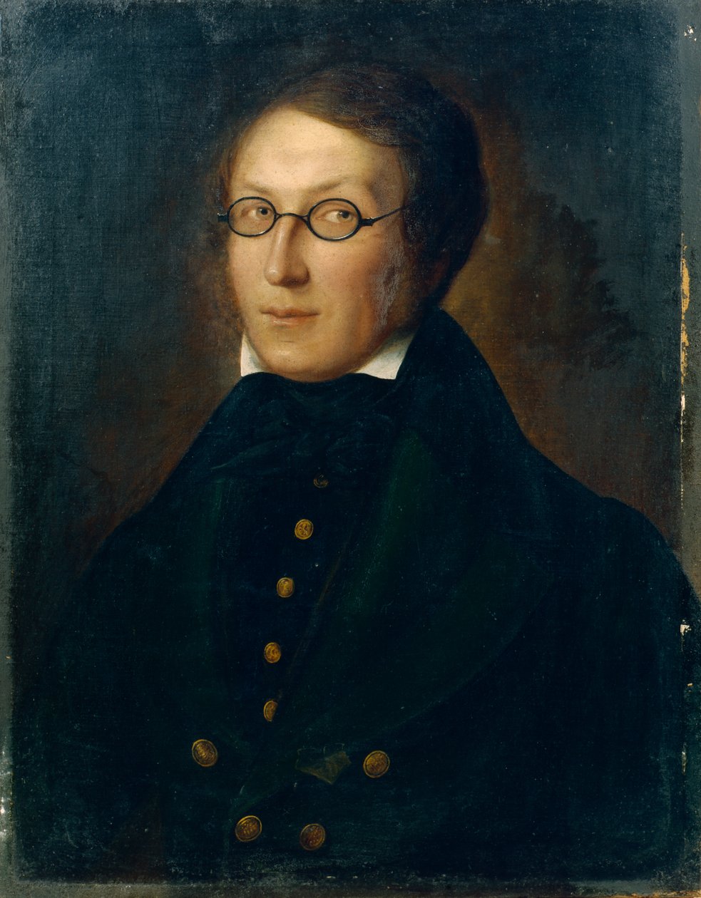 Autor Henrik Wergeland, asi 1830 (obraz) od Carl Peter Lehmann