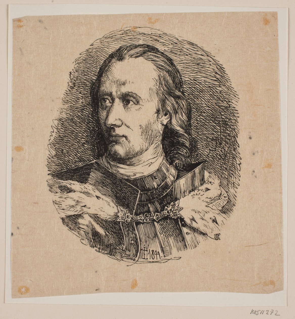 král Hans od Carl Peter Theodor Rothweiler