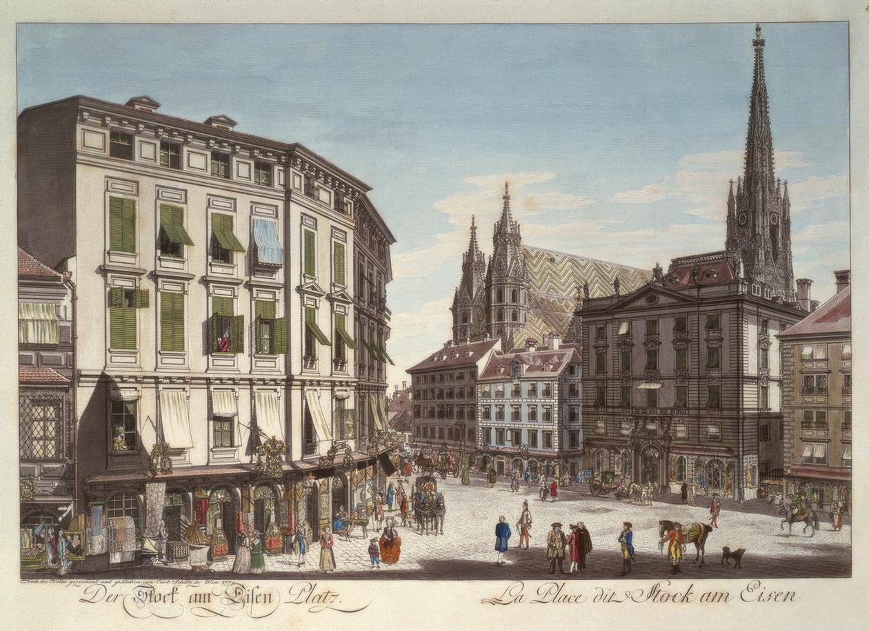 Hůl na Eisen Platz od Carl Schütz