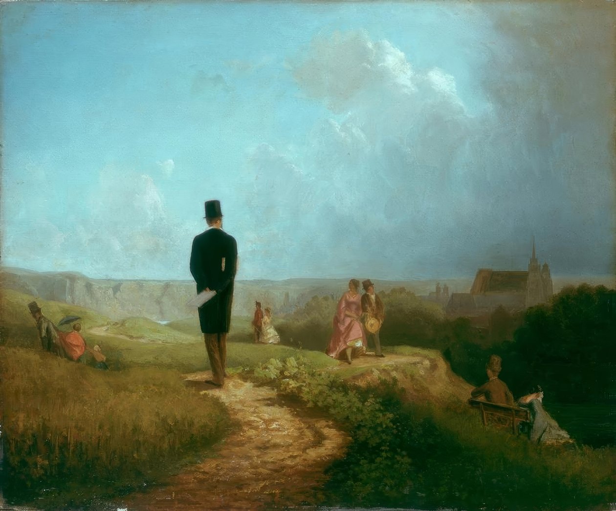 Zahradní hrdost od Carl Spitzweg